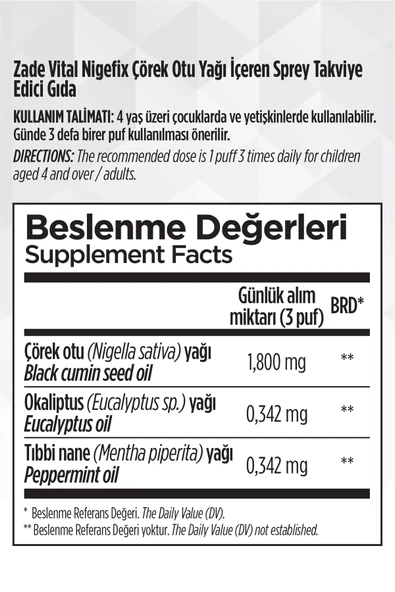 ZADE VITAL NIGEFIX SPR 15 ML - Resim 4