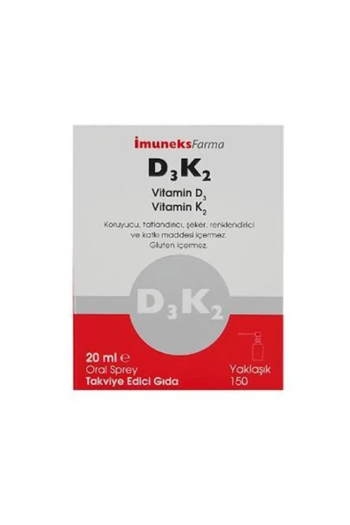 IMUNEKS VITAMIN D3K2 SPR 20 ML ürün görseli 1