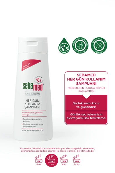 SEBAMED HERGÜN ŞAMPUAN 200 ML - Resim 2