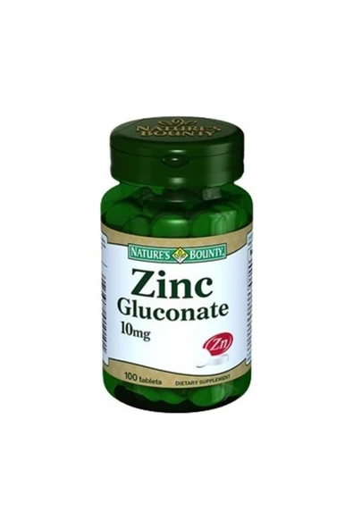 NB ZİNC GLUCONATE 10 MG 100 TABLET ürün görseli 1
