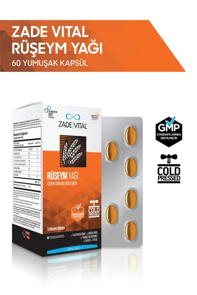 ZADE VITAL RUSEYM 60 CAP. - Resim 3
