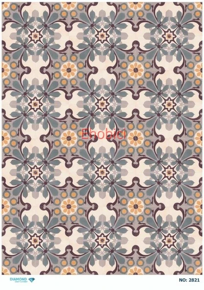 Diamond Pirinç Dekopaj Kağıdı - 2821 ürün görseli 1