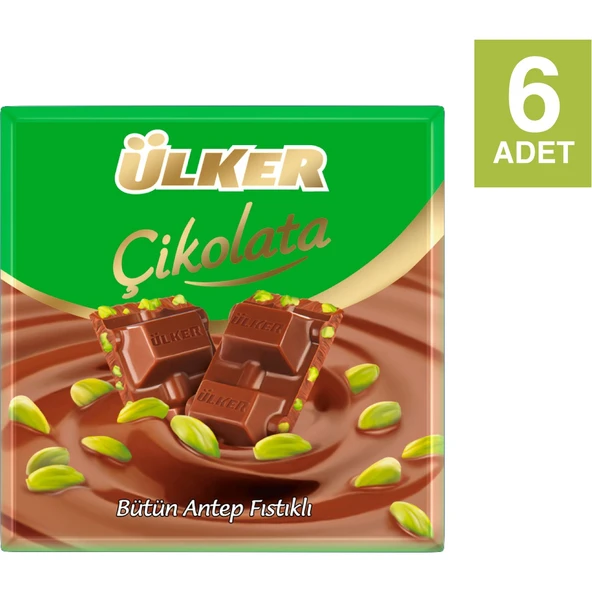Ülker Antep Kare Çikolata 70 gr x 6'lı ürün görseli 1