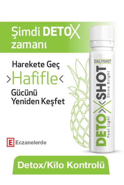 WELL DETOX SHOT 21 SHOTS - Resim 4
