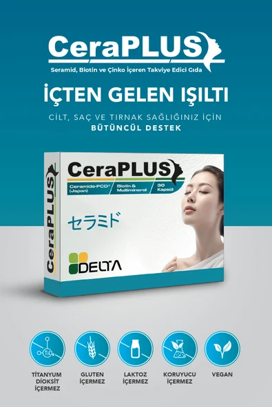 DENS DELTA CERAPLUS 30 KAPSÜL ürün görseli 1