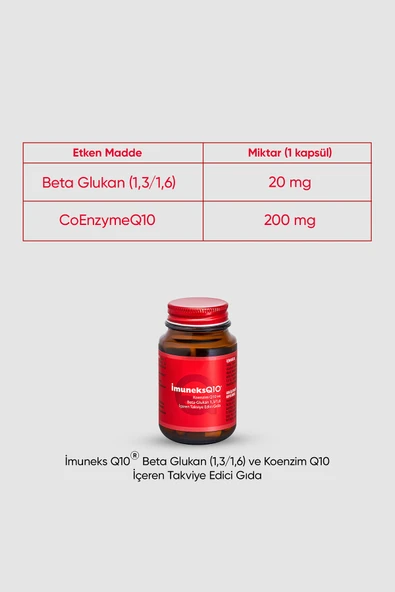 IMUNEKS Q10 30 KAPSUL - Resim 3