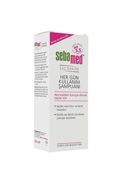 SEBAMED HERGÜN ŞAMPUAN 200 ML - Resim 4