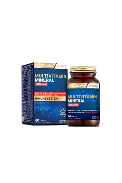 NUTRAXIN MULTIVIT COMPLEX IMMUN 60 TB - Resim 2