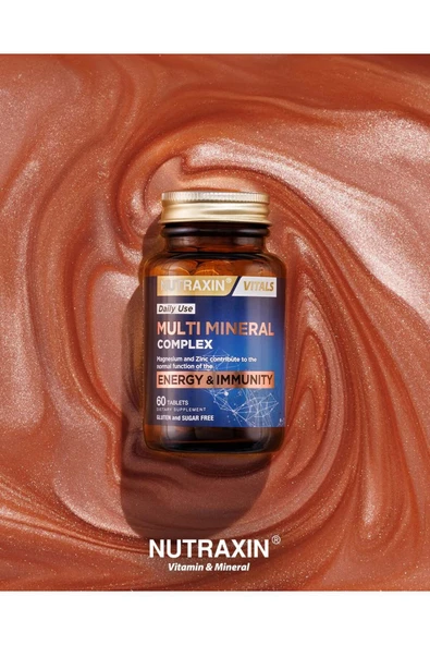 NUTRAXIN MULTIMINERAL COMPLEX 60 TB - Resim 3