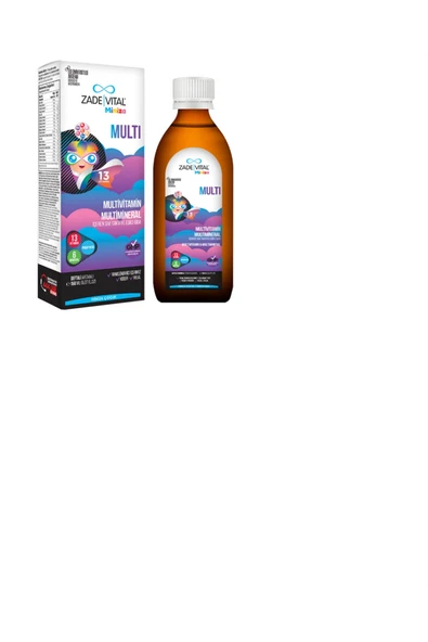 ZADE VITAL MINIZA MULTIVIT & MINAREL 150 ML ürün görseli 1