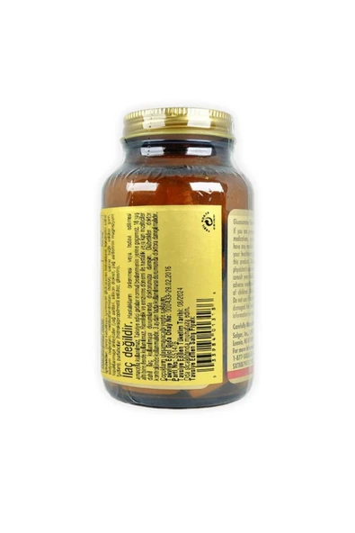 SOLGAR GLUCOSAMINE CHONDROITIN MSM 60 TAB. - Resim 4