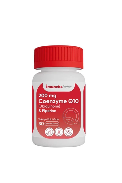 IMUNEKS COENZYME Q10 200 MG 30 TABLET ürün görseli 1