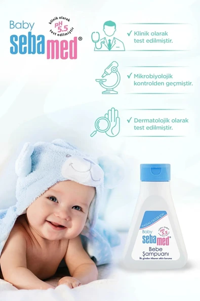 SEBAMED BEBE ŞAMPUANI 250 ML - Resim 2