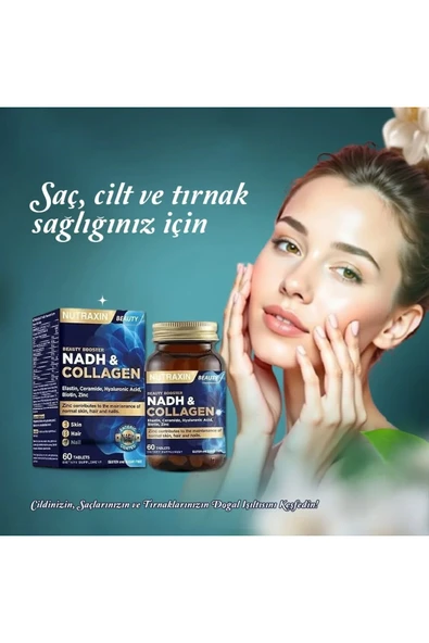 NUTRAXIN NAD H COLLAGEN 60 TAB - Resim 6