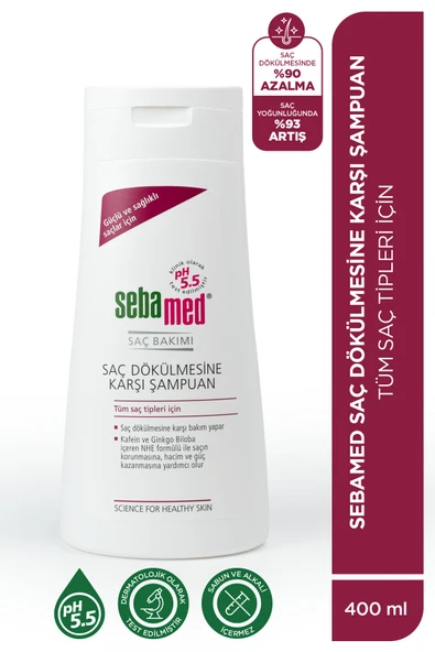 SEBAMED SAMP ANTI-HAIRLOS 400 ML ürün görseli 1