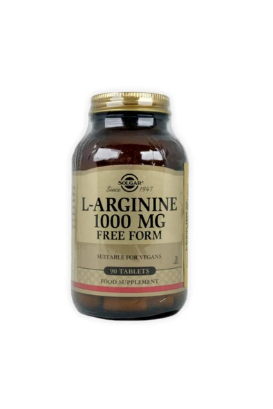 SOLGAR L-ARGININE 1000 MG 90 TAB. ürün görseli 1