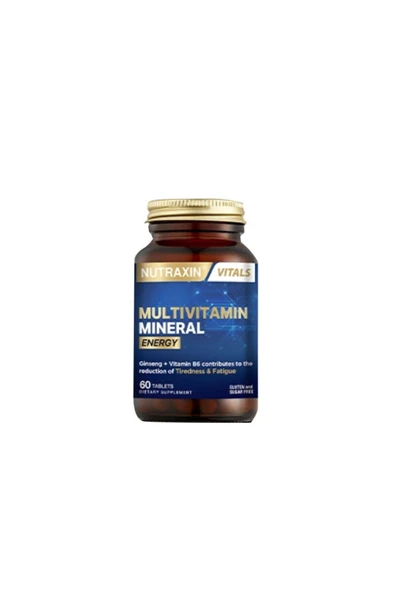 NUTRAXIN MULTIVIT COMPLEX ENERJI 60 TB - Resim 2