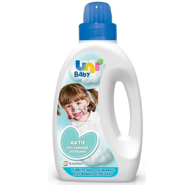 Uni Baby Aktif Sıvı Çamaşır Deterjanı 1500 ml ürün görseli 1