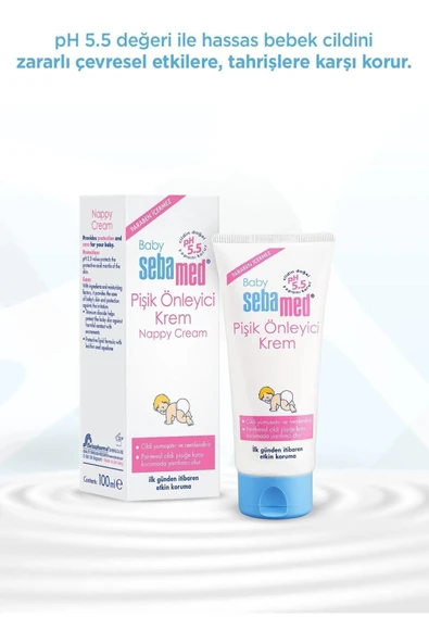 SEBAMED BEBE PIŞIK KREMI 100 ML - Resim 3