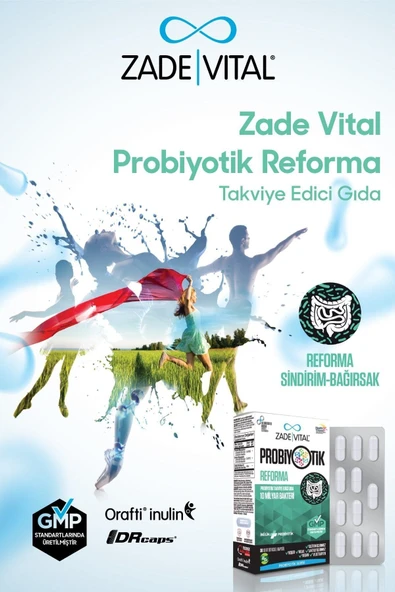 ZADE VITAL PROBIYOTIK REFORMA 30 KAPSUL - Resim 2
