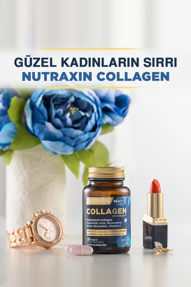 NUTRAXIN COLLAGEN 30 TABLET - Resim 2