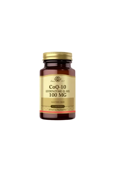 SOLGAR COENZYME Q-10 100 MG 30 SOFTGEL ürün görseli 1