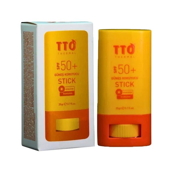 TTO Güneş Koruyucu Stick 50SPF Uva Uvb Koruma 20 gr ürün görseli 1