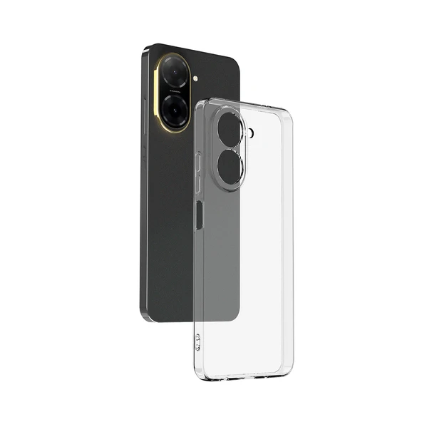Xiaomi Redmi A5 Kılıf Silikon Şeffaf Arka Kapak ürün görseli 1