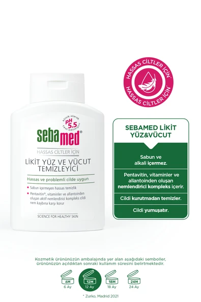 SEBAMED LIKID YÜZ & VÜCUT 200 ML - Resim 2