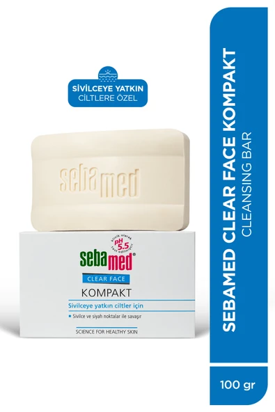 SEBAMED CLEAR FACE COMPACT 100 GR ürün görseli 1
