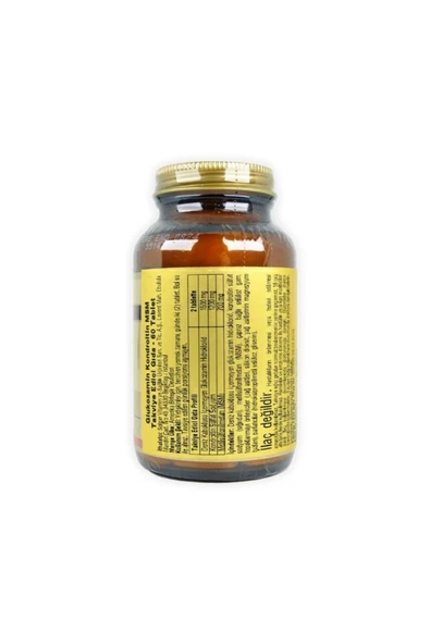 SOLGAR GLUCOSAMINE CHONDROITIN MSM 60 TAB. - Resim 3