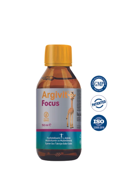 ARGIVIT FOCUS SURUP 150 ML - Resim 4