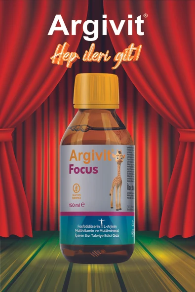 ARGIVIT FOCUS SURUP 150 ML - Resim 3