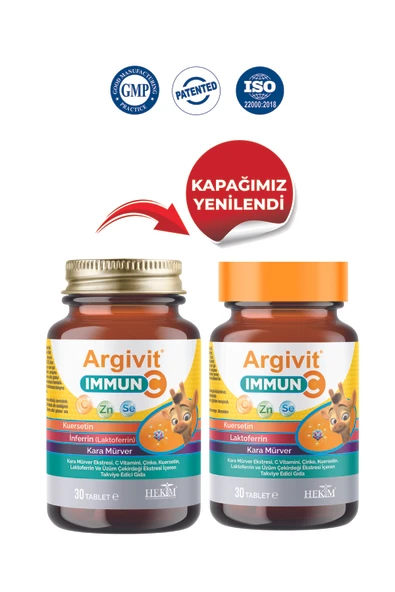 ARGIVIT IMMUN C TABLET - Resim 4