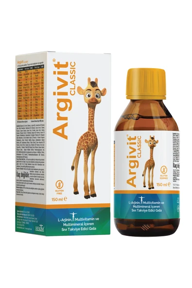 ARGIVIT MULT VIT CLASIC SURUP 150 ML - Resim 2