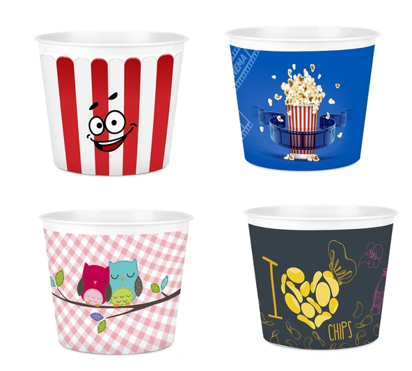 Popcorn Mısır Kovası Dekoratif - Resim 3