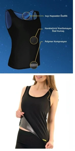 Termal Sauna Atlet ( Xxl ) Neotex Terletme Atleti ürün görseli 1