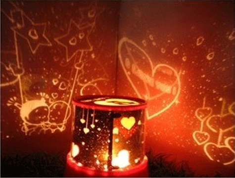 Star Love Projeksiyonlu Gece Lambası - Resim 5