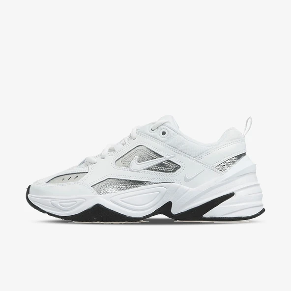 Nike M2K Tekno ESS Leather Gerçek Deri Beyaz Kadın Spor Ayakkabı ürün görseli 1