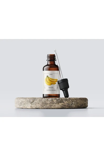 Muz Esansiyel Uçucu Koku Yağı Difüzör Esansı Buhurdanlık Aromaterapi Yağı 10ml ürün görseli 1