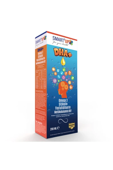 SMART UP DHA OMEGA 200 ML ürün görseli 1