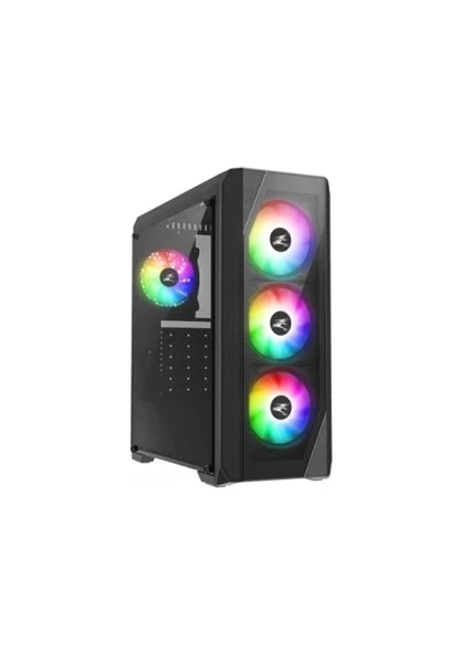ZALMAN N5TF 4RGB FAN ATX KASA SİYAH PSU YOK ürün görseli 1