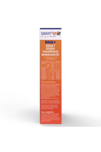 SMART UP DHA OMEGA 200 ML - Resim 2