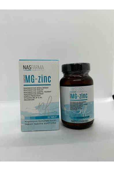 NASMED MGZINC 30 TAB. - Resim 6