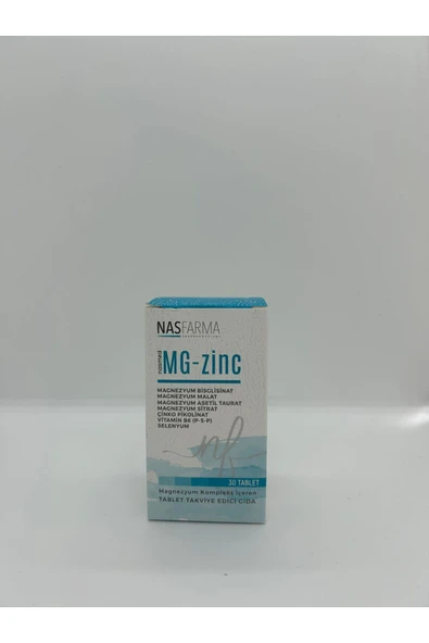 NASMED MGZINC 30 TAB. - Resim 2