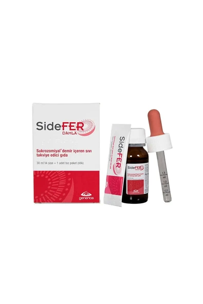 SIDEFER DROPS 7 MG 30 ML ürün görseli 1