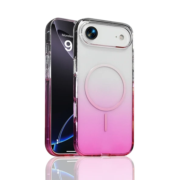 HEPTEKİLETİŞİM Apple iPhone 17 Air Kılıf M-Safe Şarj Özellikli Silikon Kapak (Septik) ürün görseli 1