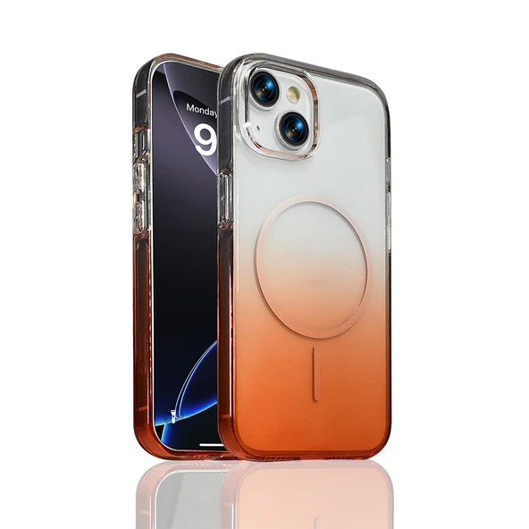 HEPTEKİLETİŞİM Apple iPhone 13 Kılıf M-Safe Şarj Özellikli Silikon Kapak (Septik) ürün görseli 1
