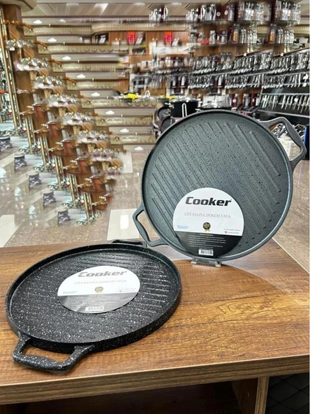 Cooker CKR3900 Döküm Gözleme Tavası 34 cm ürün görseli 1