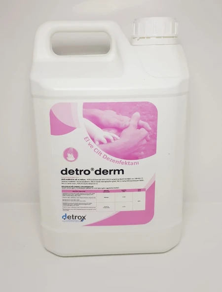 Detroderm El Ve Cilt Dezenfektanı 5 Litre ürün görseli 1